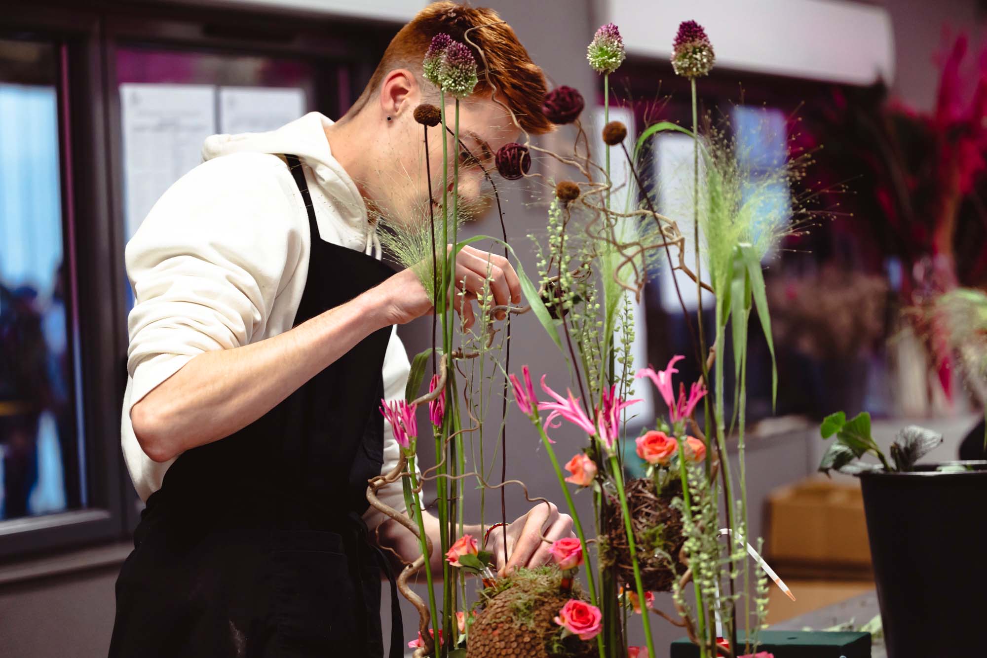 devenir fleuriste en apprentissage au CFAie Normandie