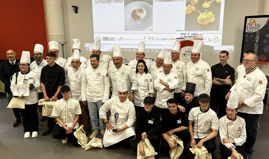 lauréats cuisine et Toques Normandes - CFAie