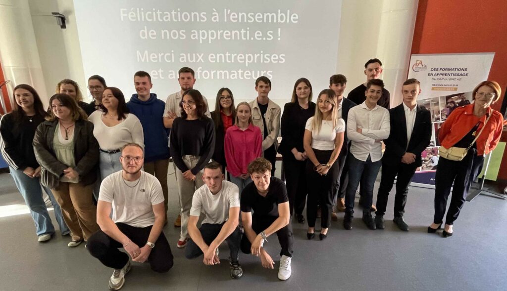 nos apprentis médaillés mis à l'honneur 2024 - CFAie