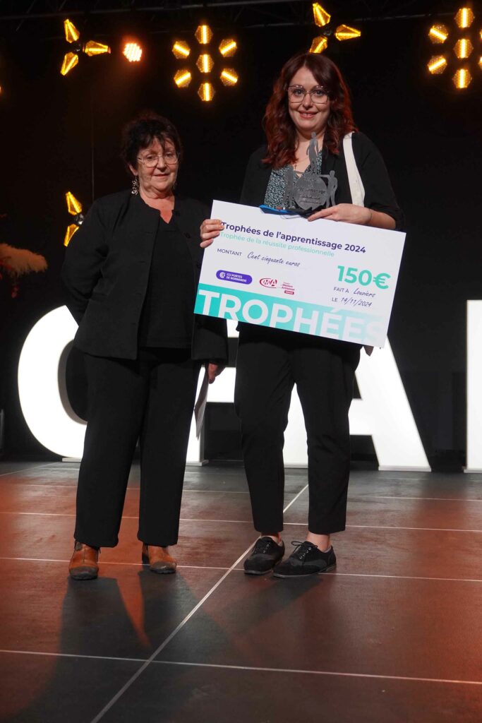 Sarah RECULARD coiffure - Trophees apprentissage 2024 CFAie