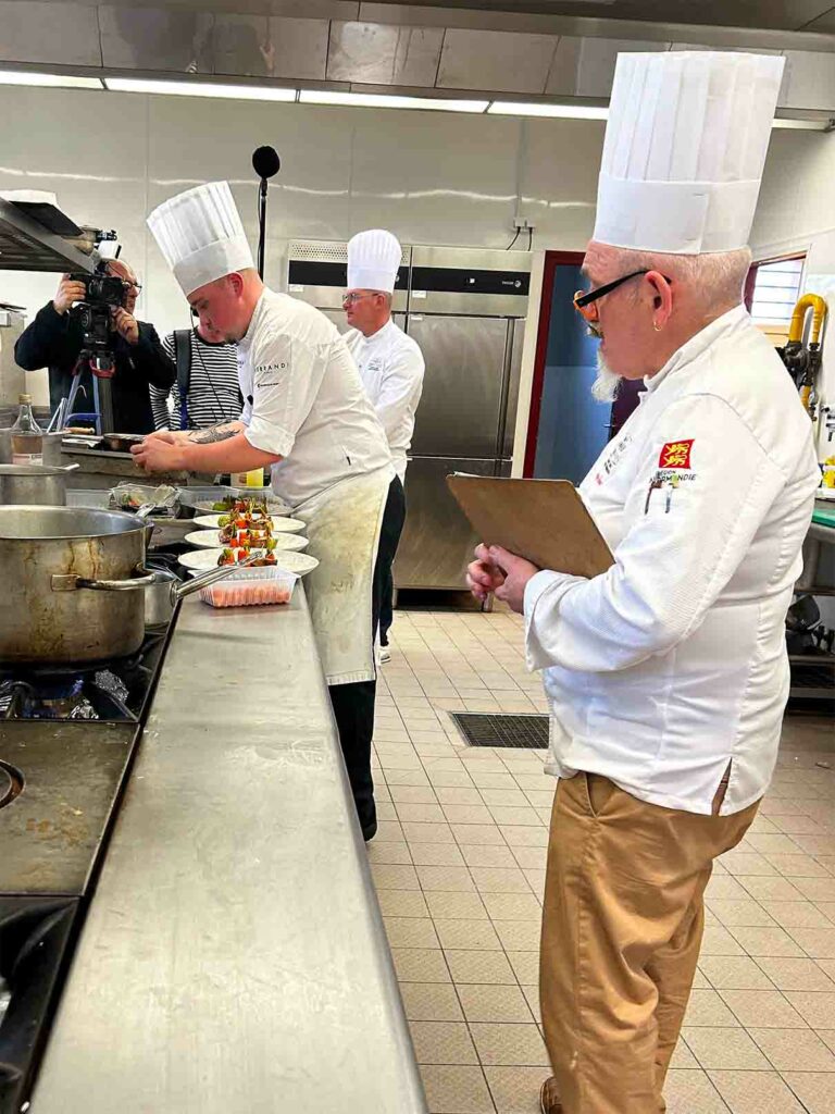 Mathew, apprenti cuisinier au CFAie - concours les jeunes talents de Normandie