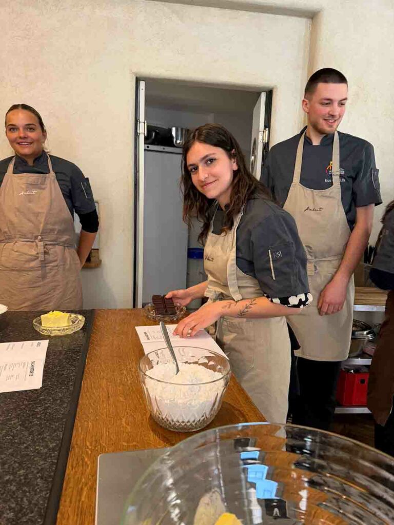 apprentis BTM pâtissiers CFAie