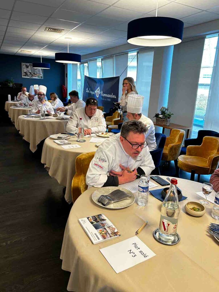 dégustation jury concours les jeunes talents de Normandie - CFAie